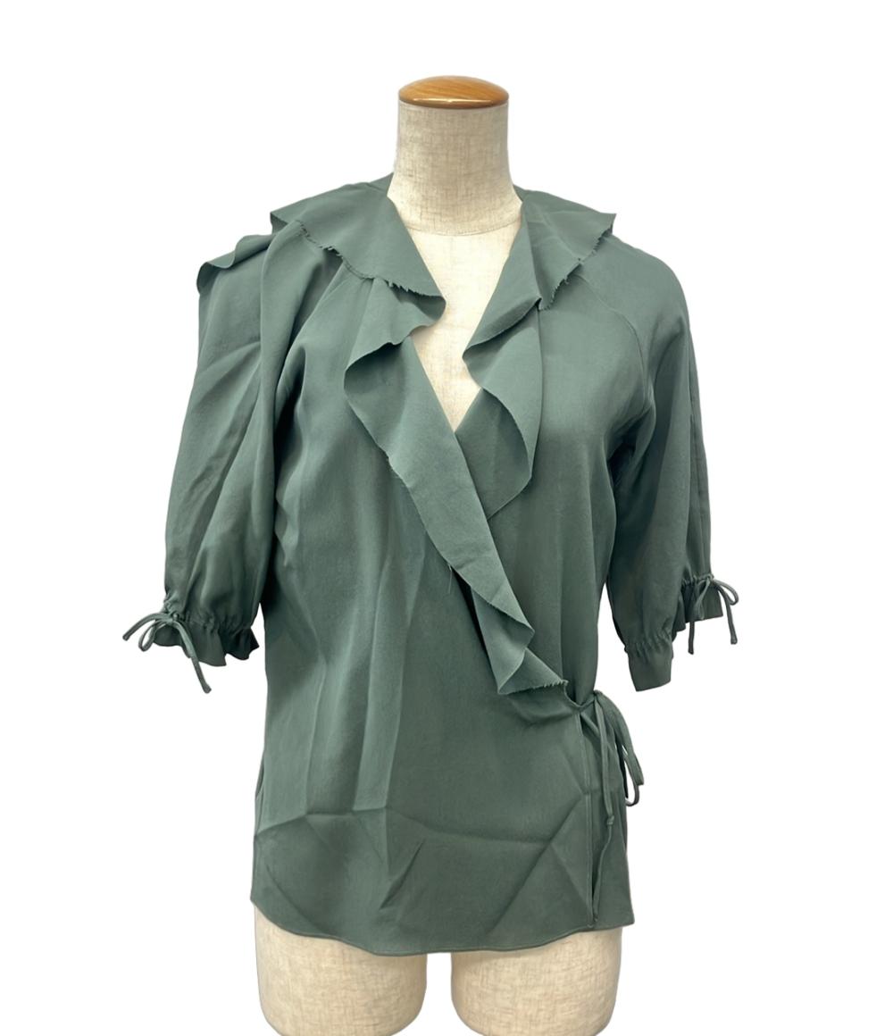 FENDI 半袖 ブラウス FS6032 FA1 レディース SIZE 38 (S) フェンディ