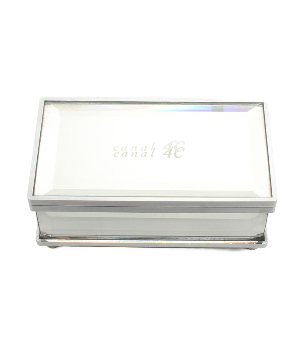 美品 4℃ ネックレス K10 アクアマリン ダイヤ レディース ヨンドシー