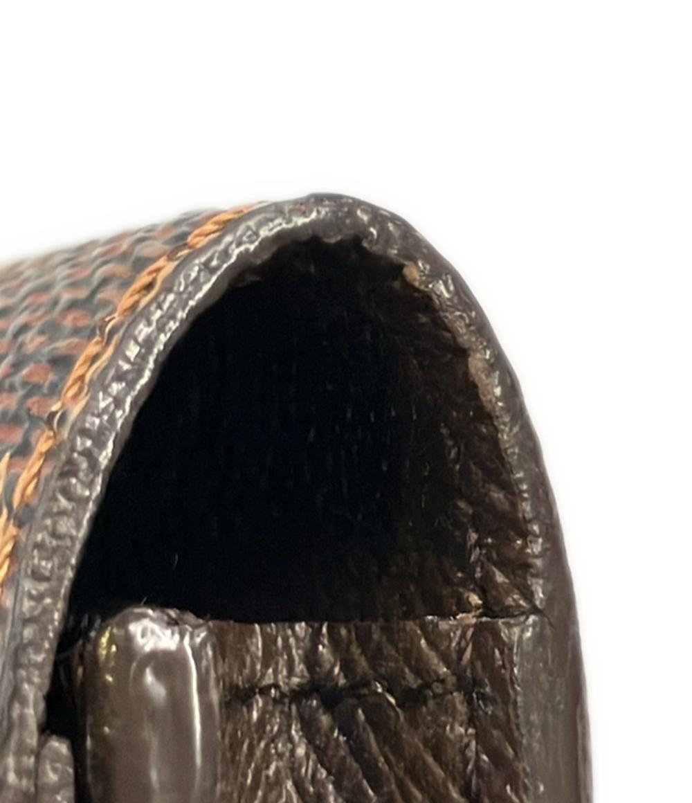 LOUIS VUITTON カードケース 名刺入れ アンヴェロップ カルト ドゥ ヴィジット ダミエ エベヌ N62920 メンズ レディース ルイ・ヴィトン