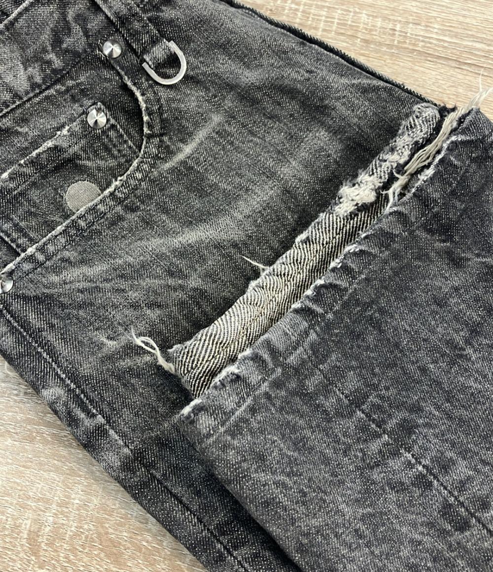 mastermind JAPAN デニムパンツ ダメージ加工 クラッシュ MT-PA01-00-D メンズ SIZE M マスターマインドジャパン