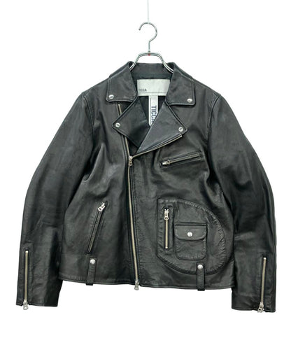 TICCA ダブルライダースジャケット レディース SIZE 5 ティッカ
