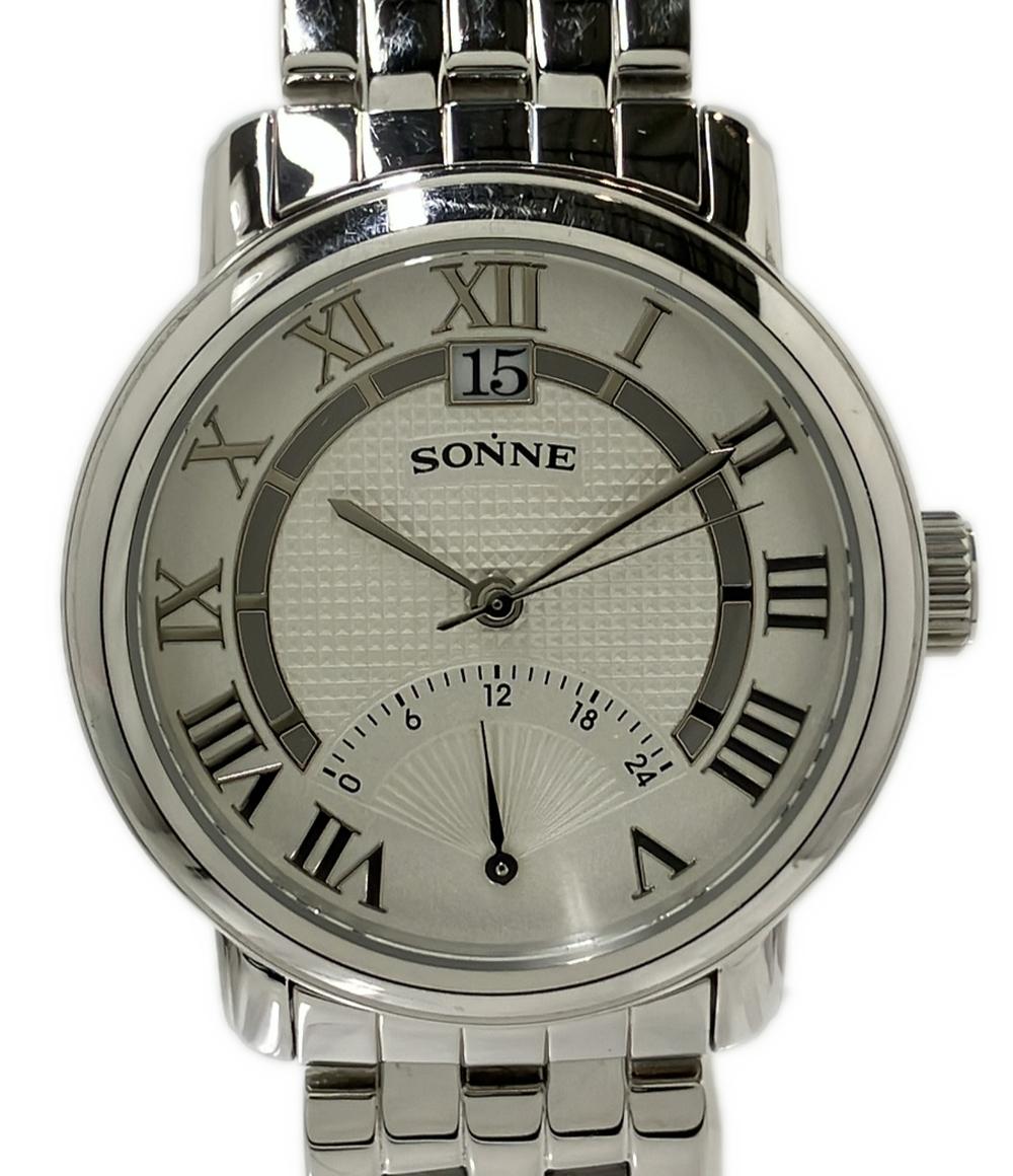 SONNE 腕時計 クオーツ ピンク メンズ ゾンネ