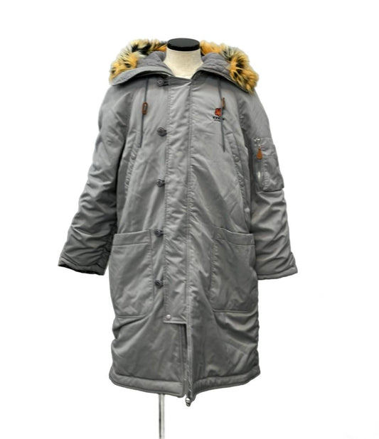 KENZO モッズコート フェイクファー フード付き ロングパーカー NIGO 22AW FC65OU1229OC メンズ SIZE S ケンゾー