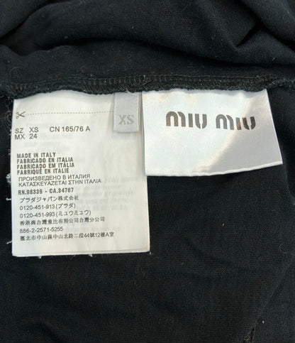 Miu Miu ノースリーブシャツ レディース SIZE XS ミュウ ミュウ