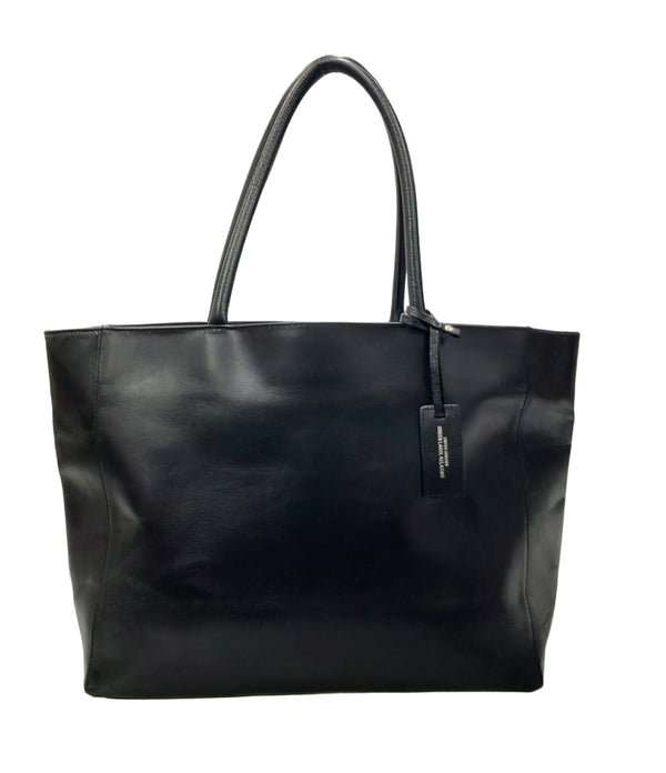 UNITED ARROWS グリーンレーベル トートバッグ 黒 A4対応 UNITED ARROWS GREEN LABEL RELAXING トートバッグ レザー メンズ