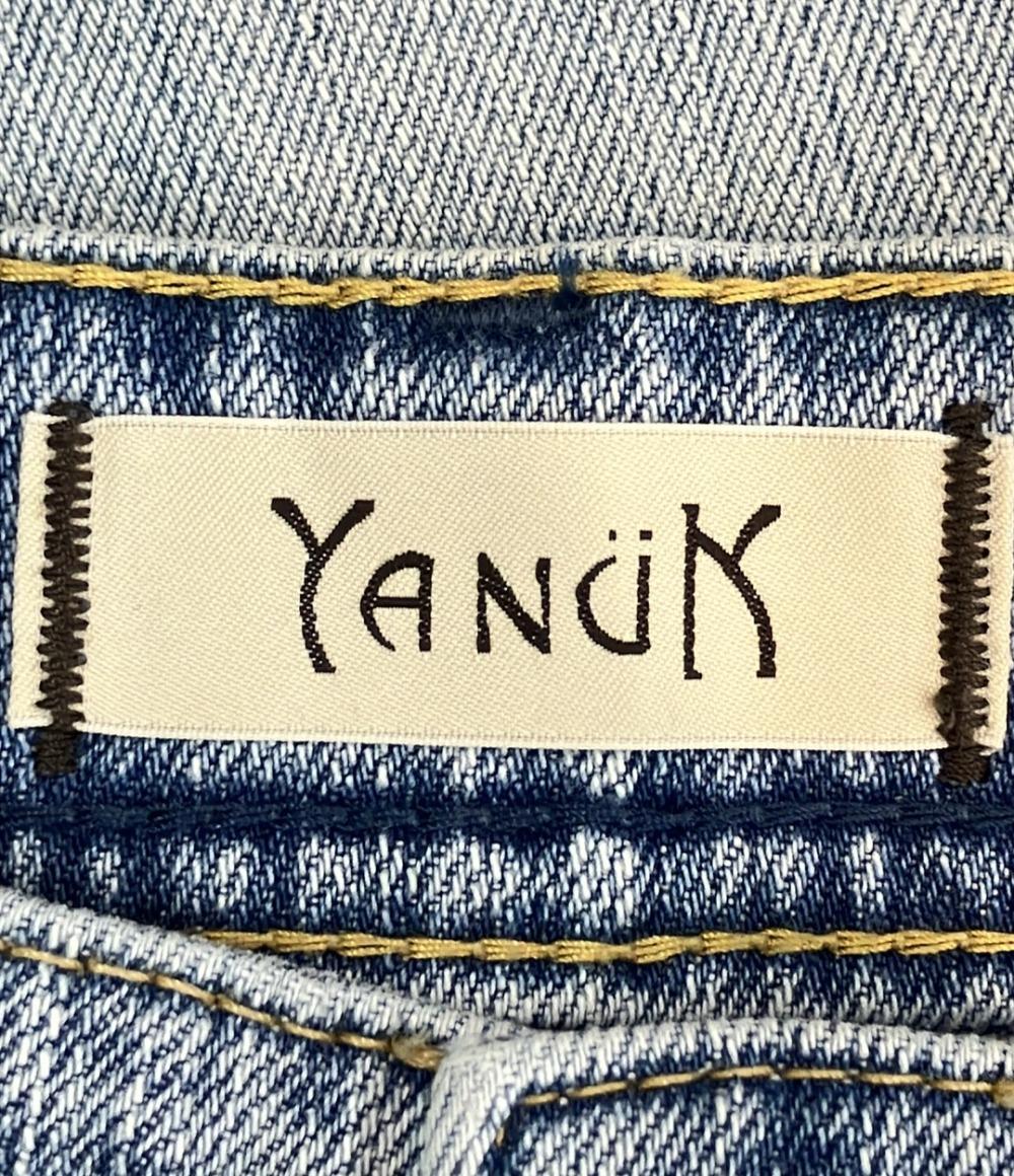 美品 ヤヌーク デニムパンツ ダメージ加工 レディース SIZE 23 (S) YANUK