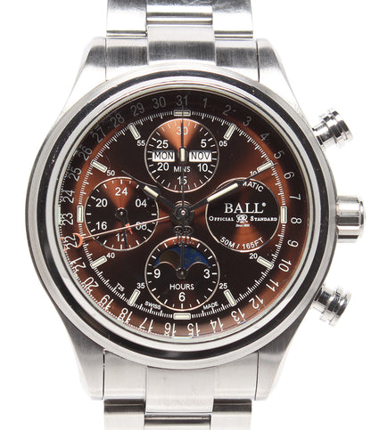 BALL Watch 腕時計 ムーンライト スペシャル トレインマスター 自動巻き ブラウン CM1036D-SJ-BR メンズ ボール ウォッチ