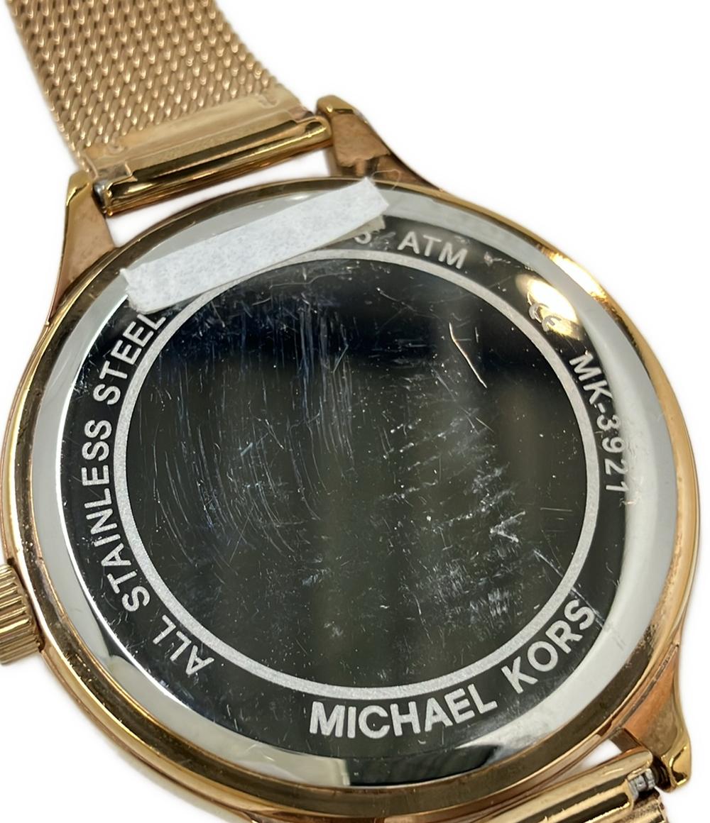 MICHAEL KORS 腕時計 クオーツ ピンクゴールド MK-3921 レディース マイケルコース