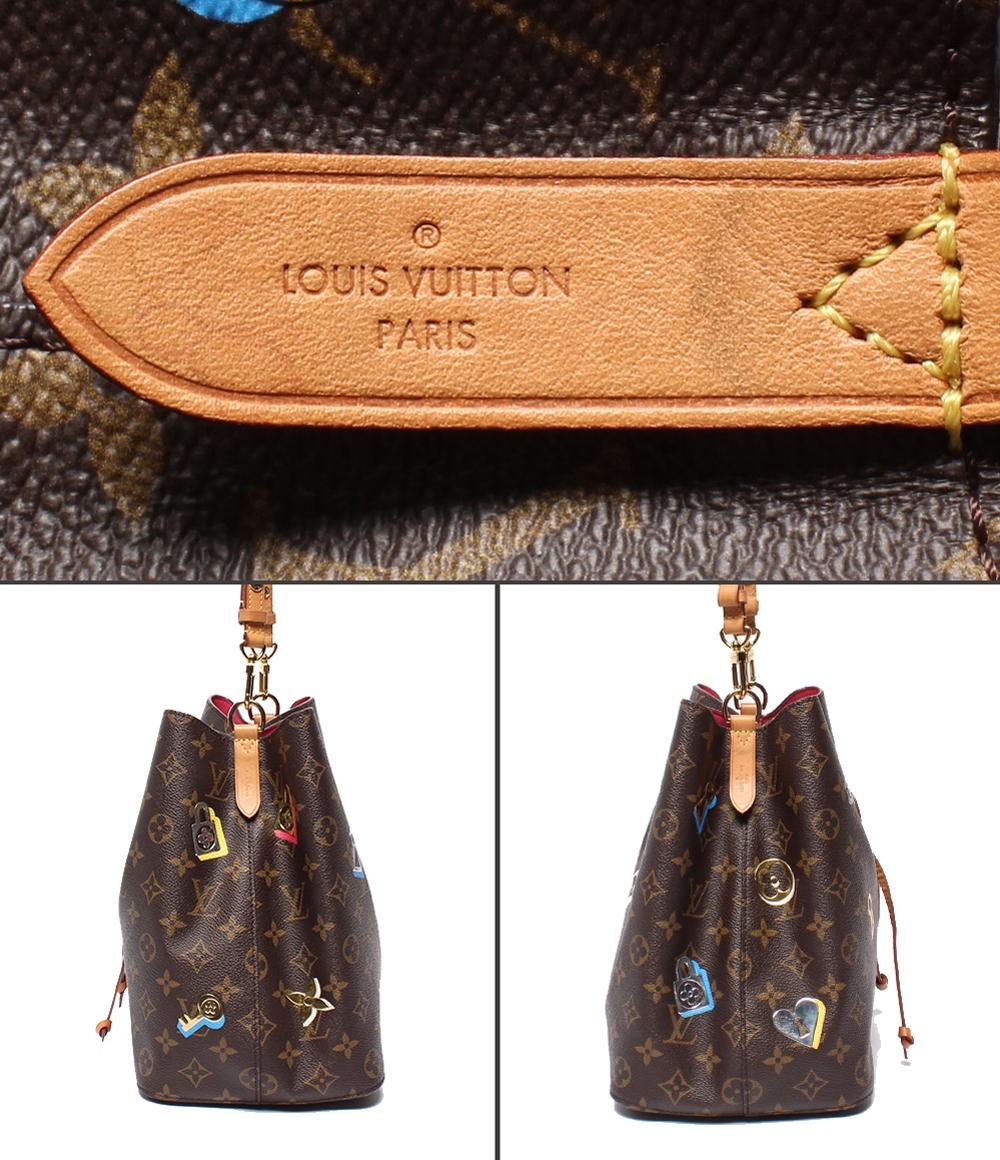 LOUIS VUITTON ショルダーバッグ 肩掛け 斜め掛け ナオノエ モノグラム ラブロック M44369 レディース ルイ・ヴィトン