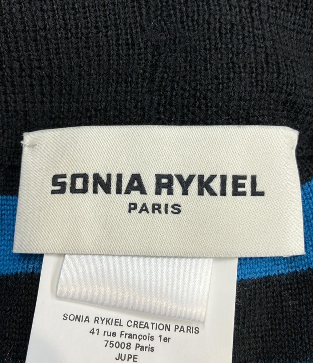 ソニアリキエル ウールボーダーニットスカート レディース SIZE S (S) Sonia Rykiel