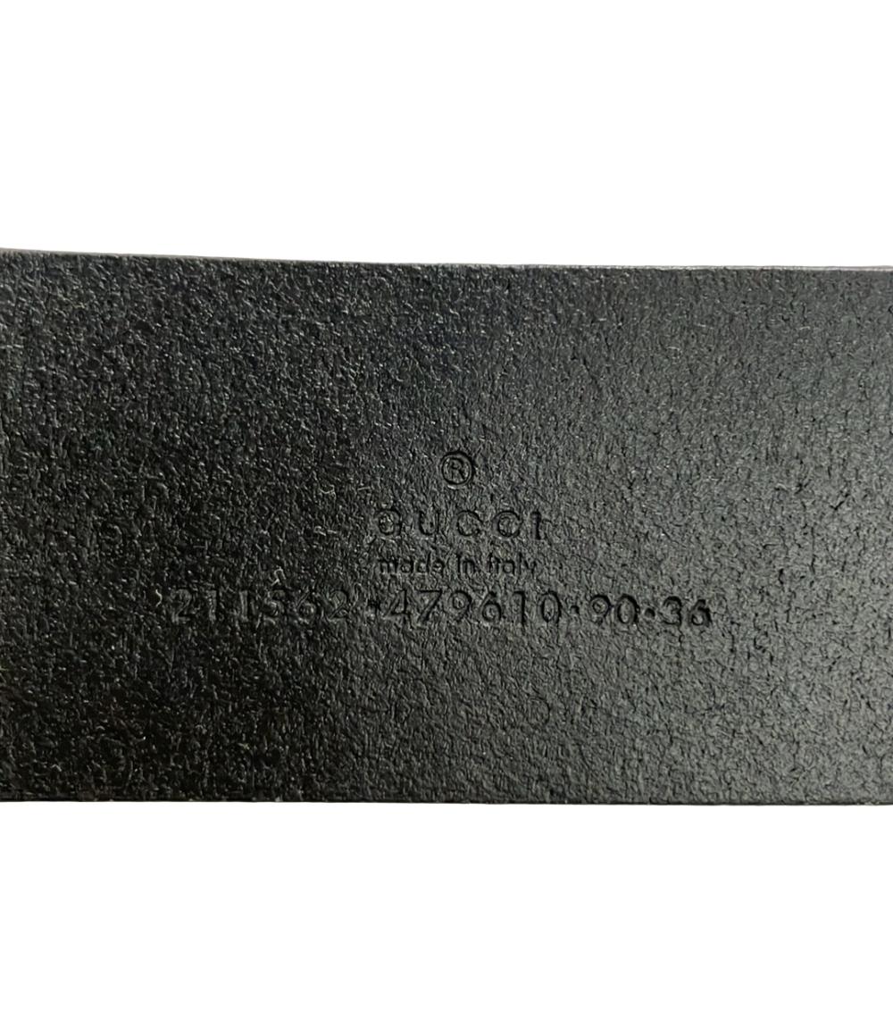 GUCCI ベルト レザー グッチシマ 211562 479610 90 36 メンズ グッチ