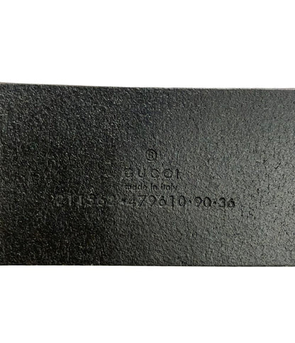GUCCI ベルト レザー グッチシマ 211562 479610 90 36 メンズ グッチ