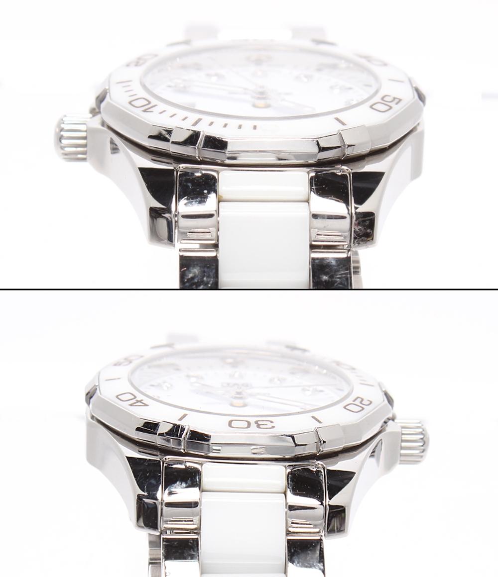 TAG HEUER 腕時計 アクアレーサー レディ スティール＆セラミック