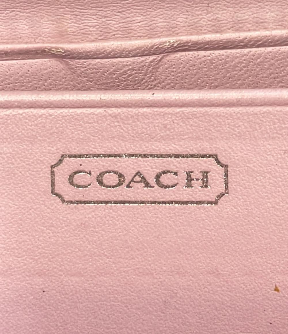 コーチ ラウンドファスナー長財布 レディース COACH
