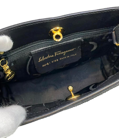 美品 Salvatore Ferragamo 2WAY ハンドバッグ ショルダーバッグ 斜め掛け レディース サルヴァトーレフェラガモ