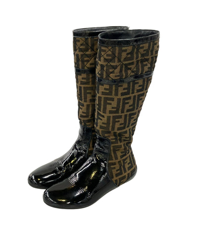 FENDI ロングブーツ ズッカ柄 レディース SIZE 36 (23cm) フェンディ