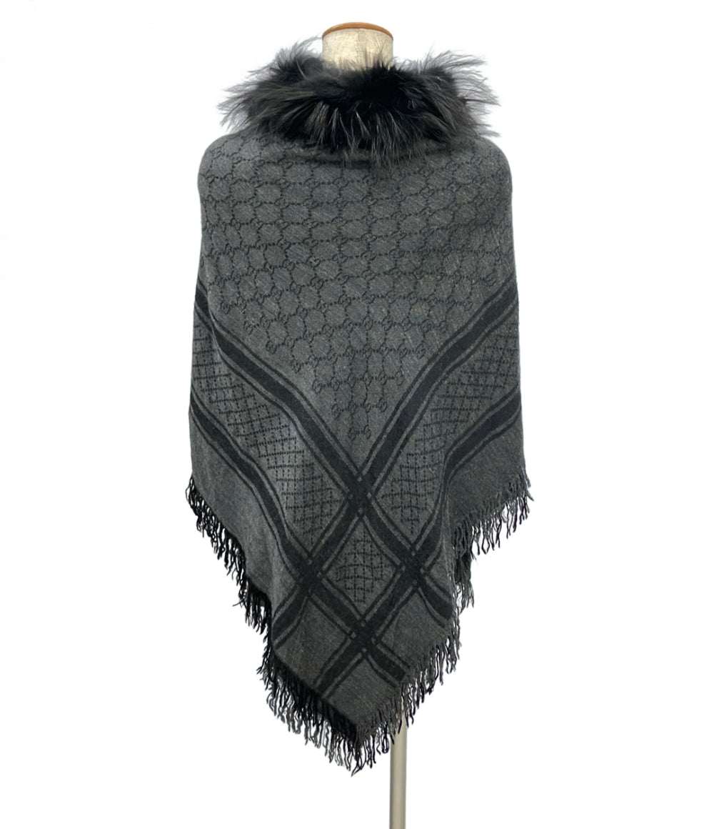 GUCCI ファー付きショール レディース グッチ