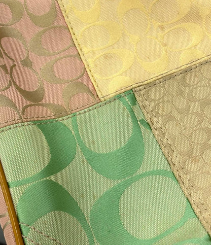 COACH トートバッグ ショルダーバッグ 肩掛け シグネチャー F14868 レディース コーチ