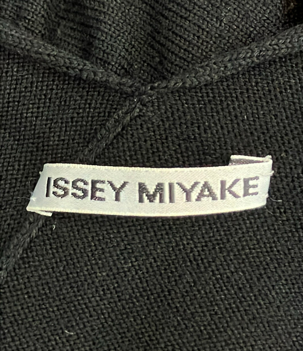 ISSEY MIYAKE 長袖 ニットカーディガン IM53KO513 レディース SIZE 3 イッセイミヤケ
