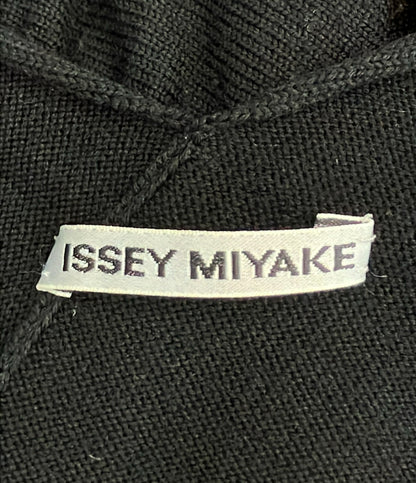 ISSEY MIYAKE 長袖 ニットカーディガン IM53KO513 レディース SIZE 3 イッセイミヤケ