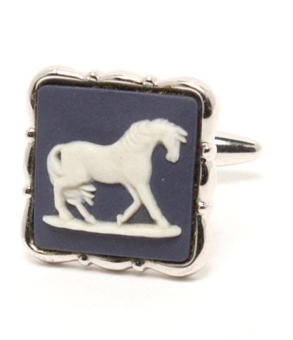 WEDGWOOD カフス アシンメトリー 馬 ウマ ホース メンズ ウエッジウッド