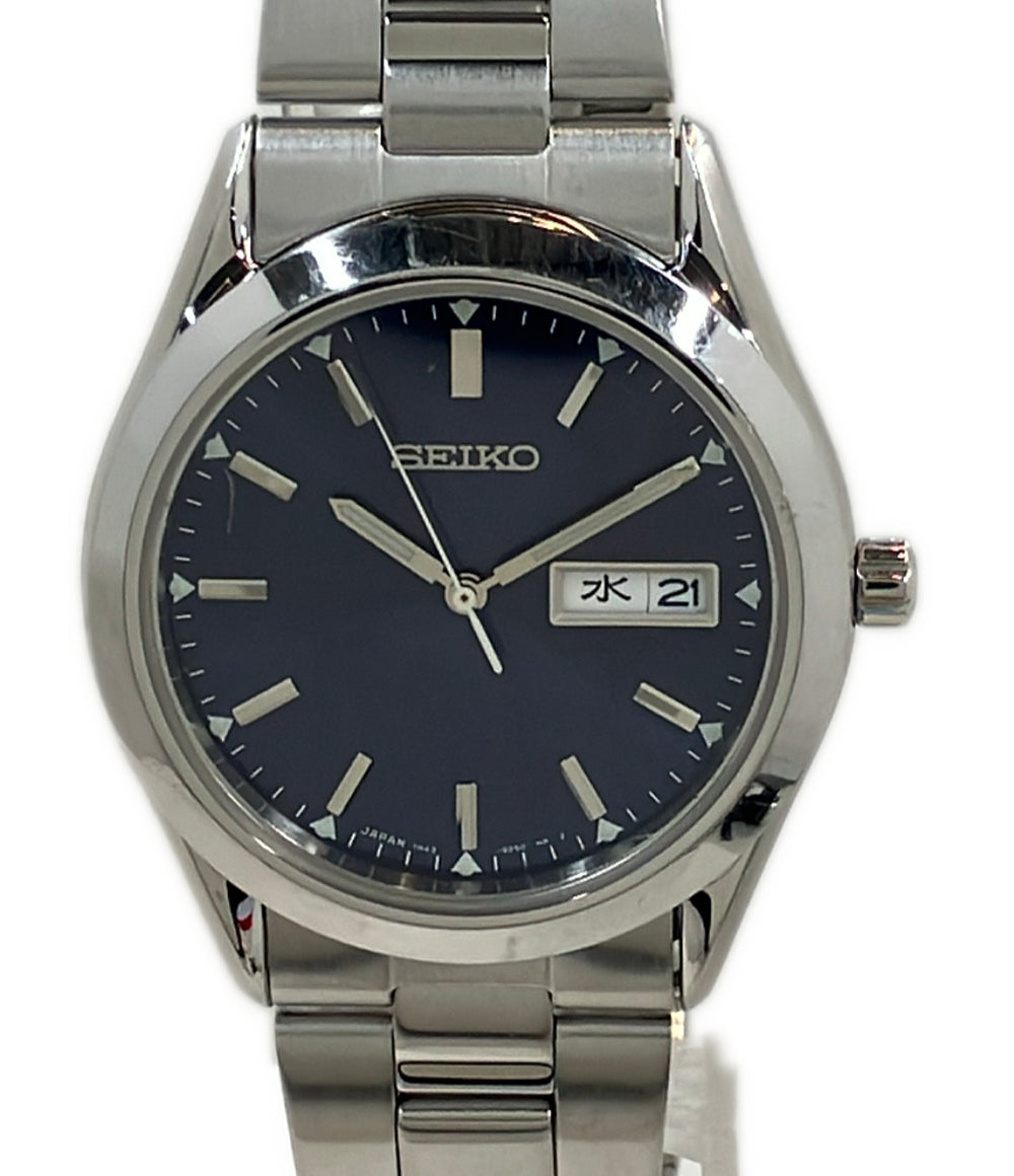 SEIKO 腕時計 スピリット SPRIT クオーツ ネイビー 7N43-9080 メンズ セイコー