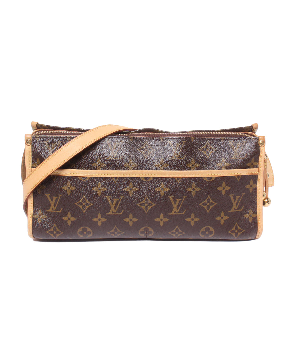 LOUIS VUITTON ショルダーバッグ 肩掛け 斜め掛け ポパンクール ロン モノグラム M40008 レディース ルイ・ヴィトン