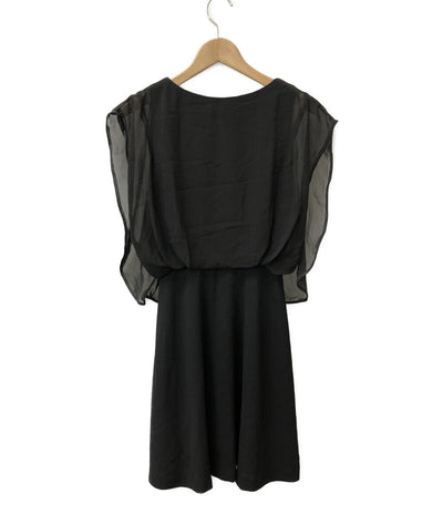 B ノースリーブワンピース フリルドレス(abo0077698)