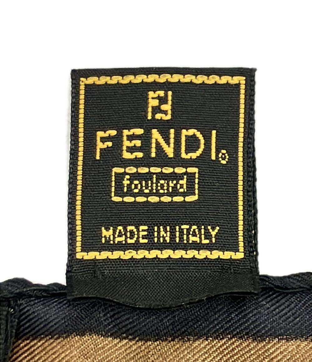 美品 FENDI スカーフ シルク100% レディース フェンディ