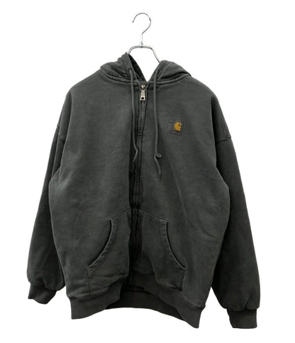 Carhartt 長袖パーカー スウェット ピグメント加工 ヴィンテージ 内側キルティング HOODED VISTA JACKET メンズ SIZE M カーハート