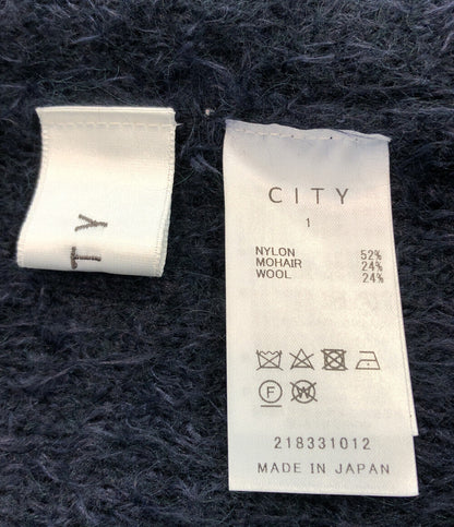 美品 シャギーニットカーディガン     218331012 レディース SIZE 1 (S) CITY