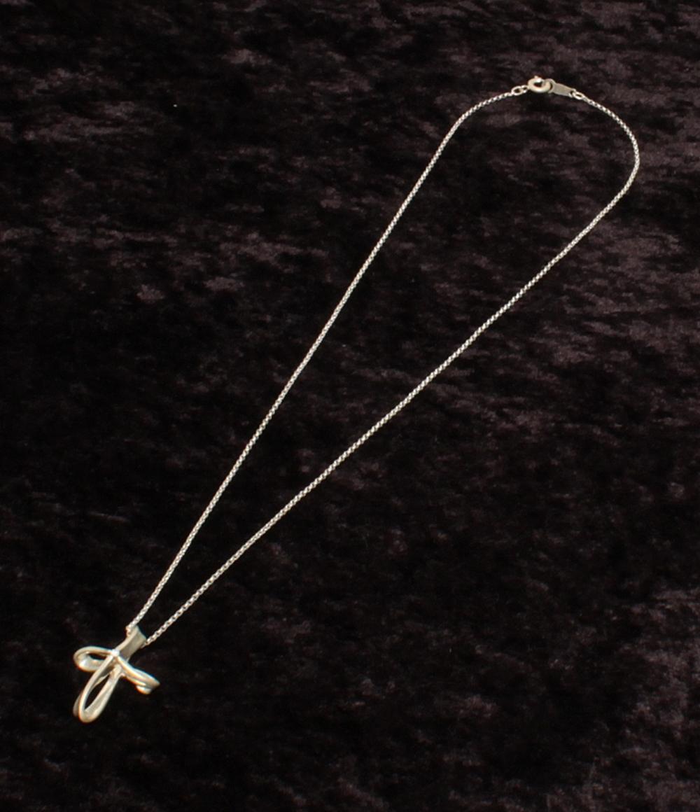 Mirai Tenshi ネックレス SV SV925 ダイヤ クロスモチーフ レディース ミライテンシ