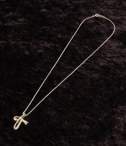 Mirai Tenshi ネックレス SV SV925 ダイヤ クロスモチーフ レディース ミライテンシ