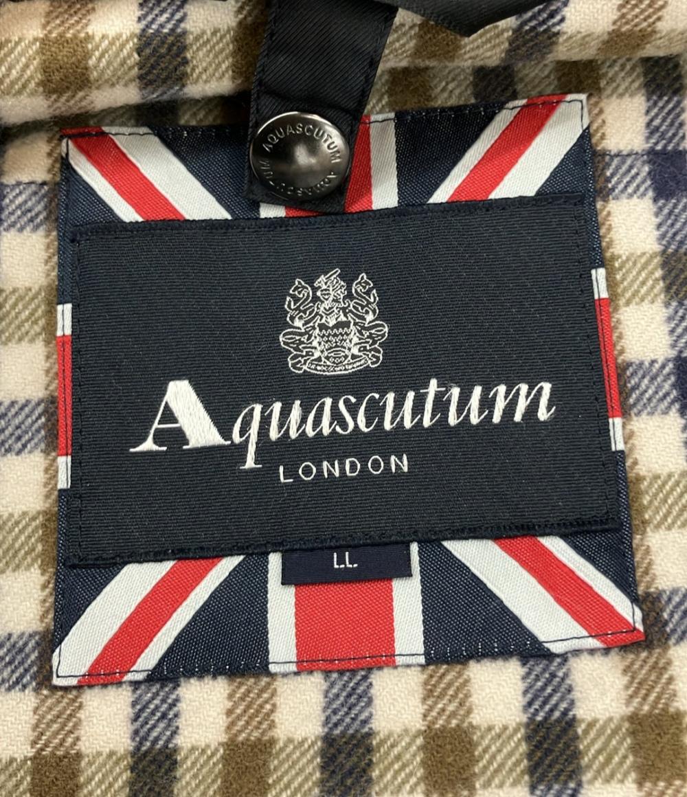 アクアスキュータム 中綿フードコート ファー付き メンズ SIZE LL (XL) Aquascutum