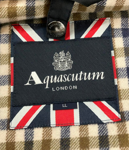 アクアスキュータム 中綿フードコート ファー付き メンズ SIZE LL (XL) Aquascutum