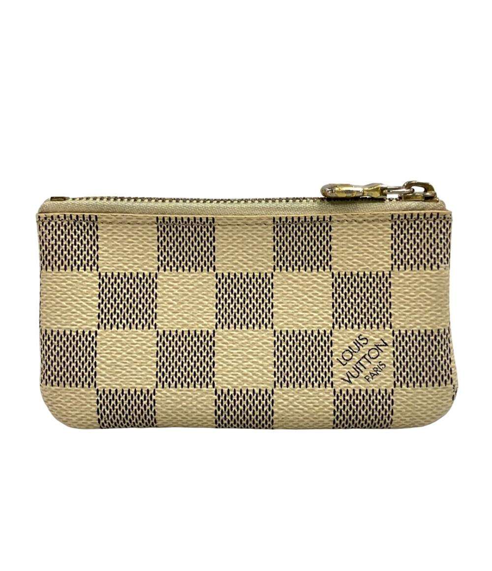 LOUIS VUITTON コインケース キーリング付き ダミエアズール