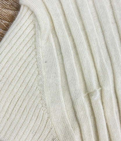 CHANEL ハイネックニット カシミヤ100% 2004年秋冬コレクション ヴィンテージ品 P24554V01720 レディース SIZE 38 (M) シャネル