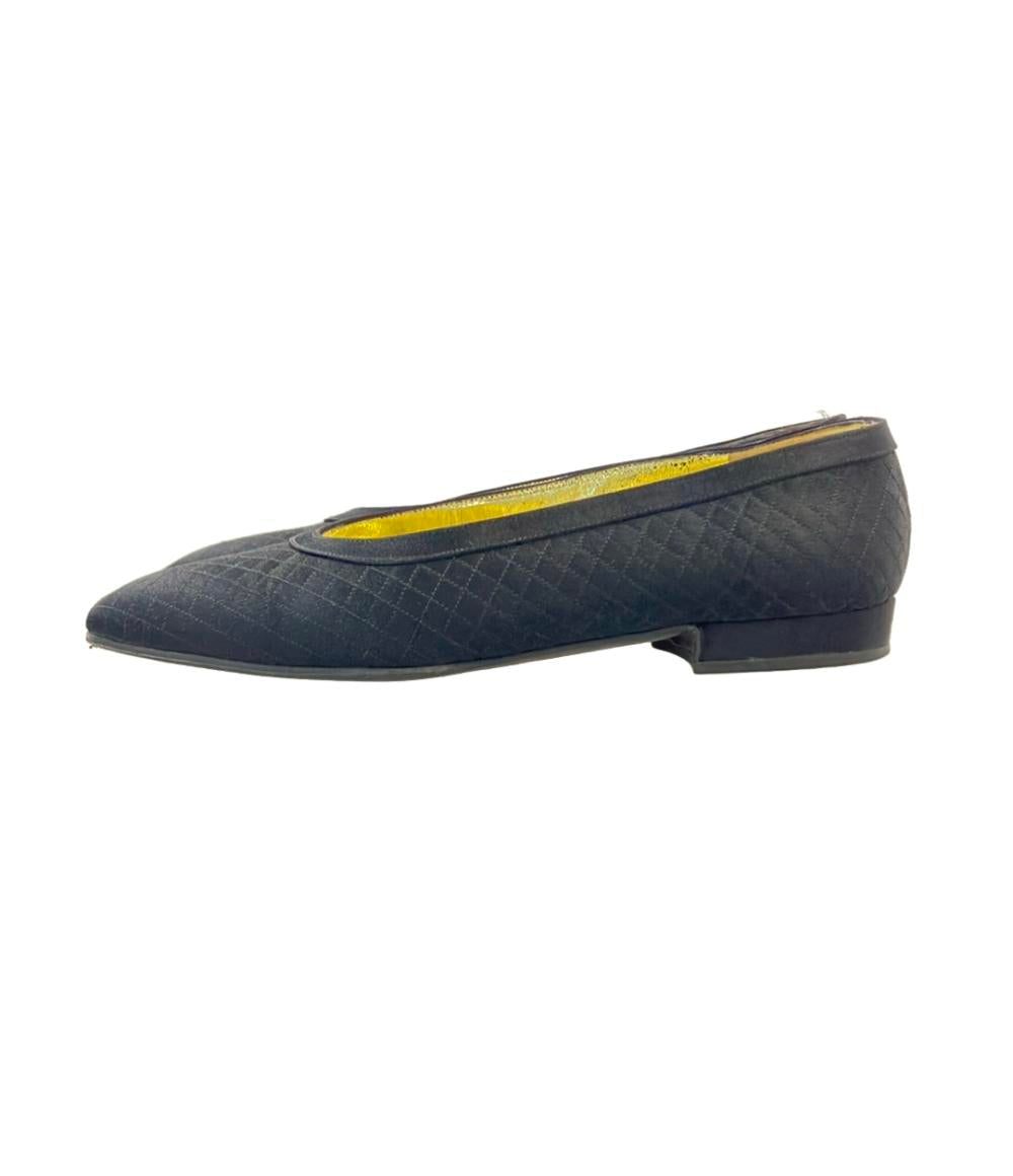 CHANEL フラットパンプス マトラッセ レディース SIZE 37 (24cm