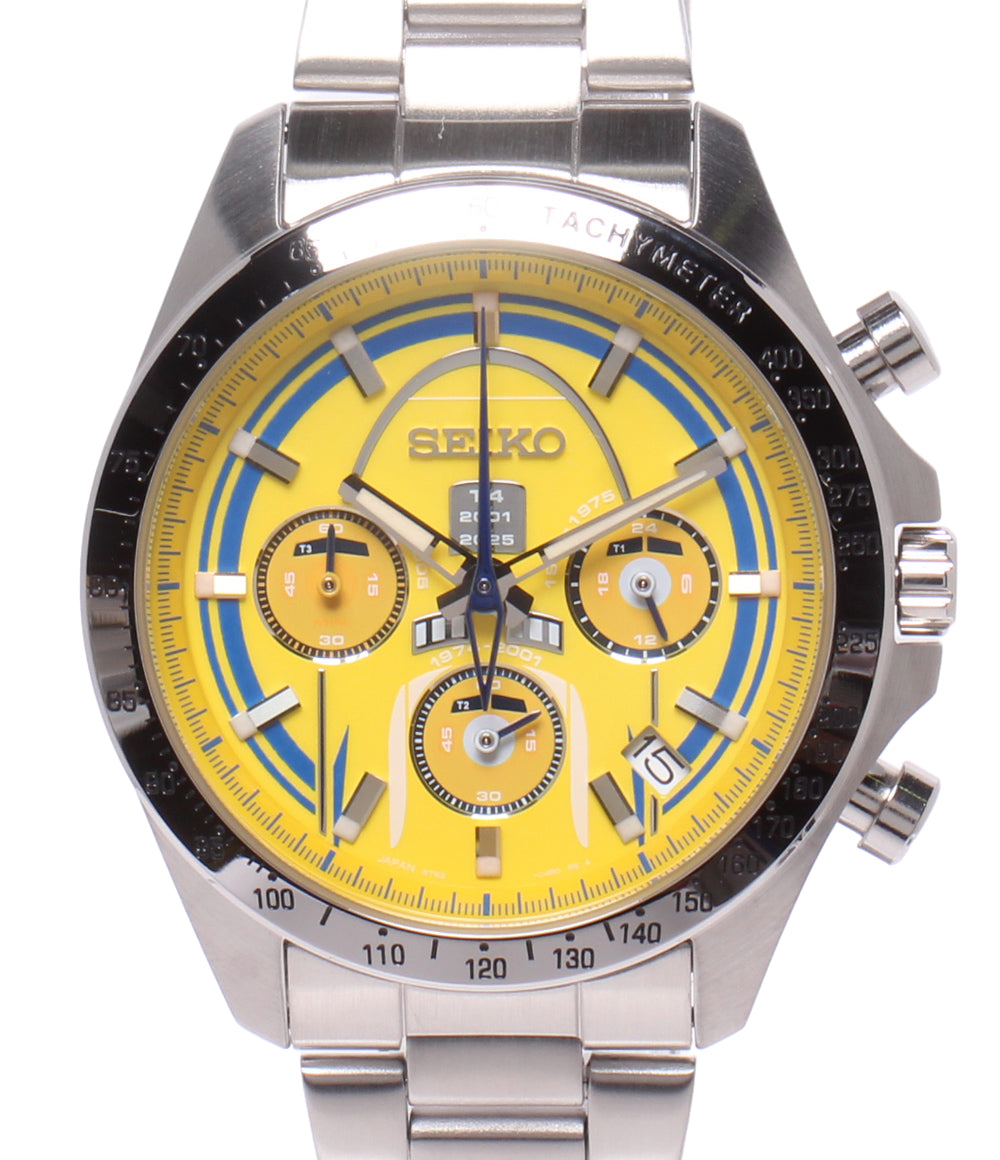 SEIKO 腕時計 923形ドクターイエローT4 引退記念メモリアルウオッチ クオーツ イエロー 8T63-04L0 メンズ セイコー