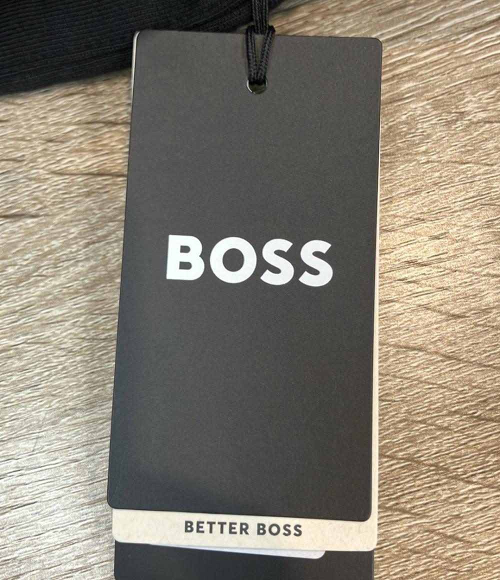 美品 HUGO BOSS パーカー コットンフレンチテリー製リラックスフィットフーディ メンズ SIZE M ヒューゴボス
