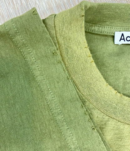 Acne Studios 半袖Tシャツ スプレーヴィンテージ 加工 ロゴ FN-UX-TSHI000013 メンズ SIZE S アクネ ストゥディオズ