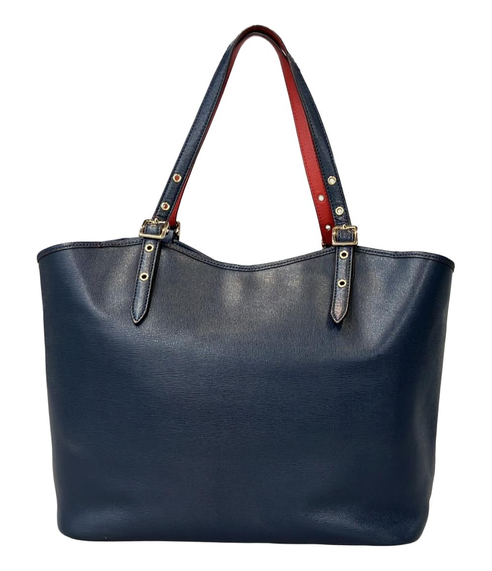 訳あり COACH トートバッグ 肩掛け パンチング ロゴ レディース コーチ