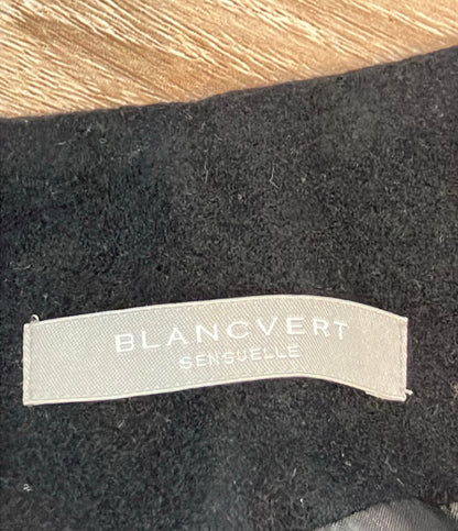 BLANCVERT ノーカラーダブルブレストコート LT3454102 レディース SIZE 38 (M) ブランベール