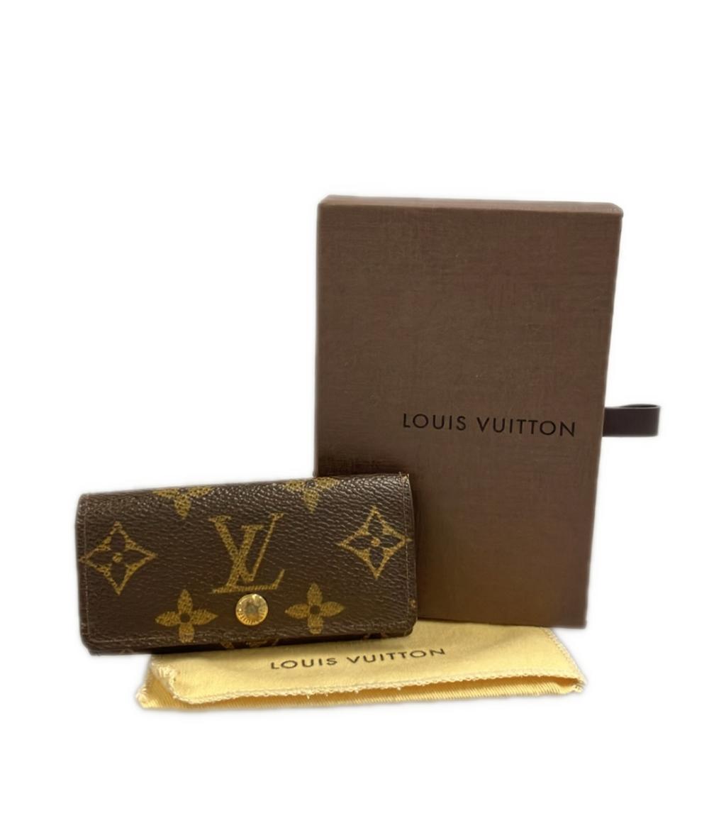 LOUIS VUITTON 4連キーケース ミュルティクレ4 モノグラム M62631 レディース メンズ ルイ・ヴィトン