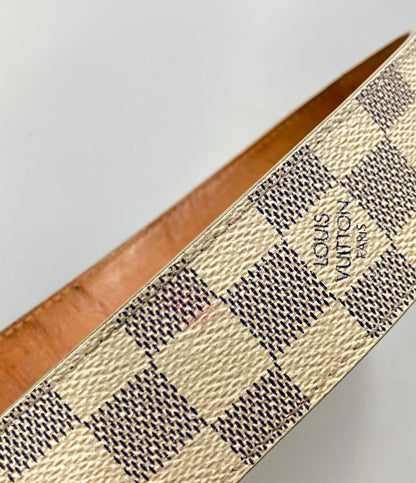 LOUIS VUITTON ベルト ポシェット サンチュールポシェット ダミエ アズール M9835 ユニセックス ルイ・ヴィトン