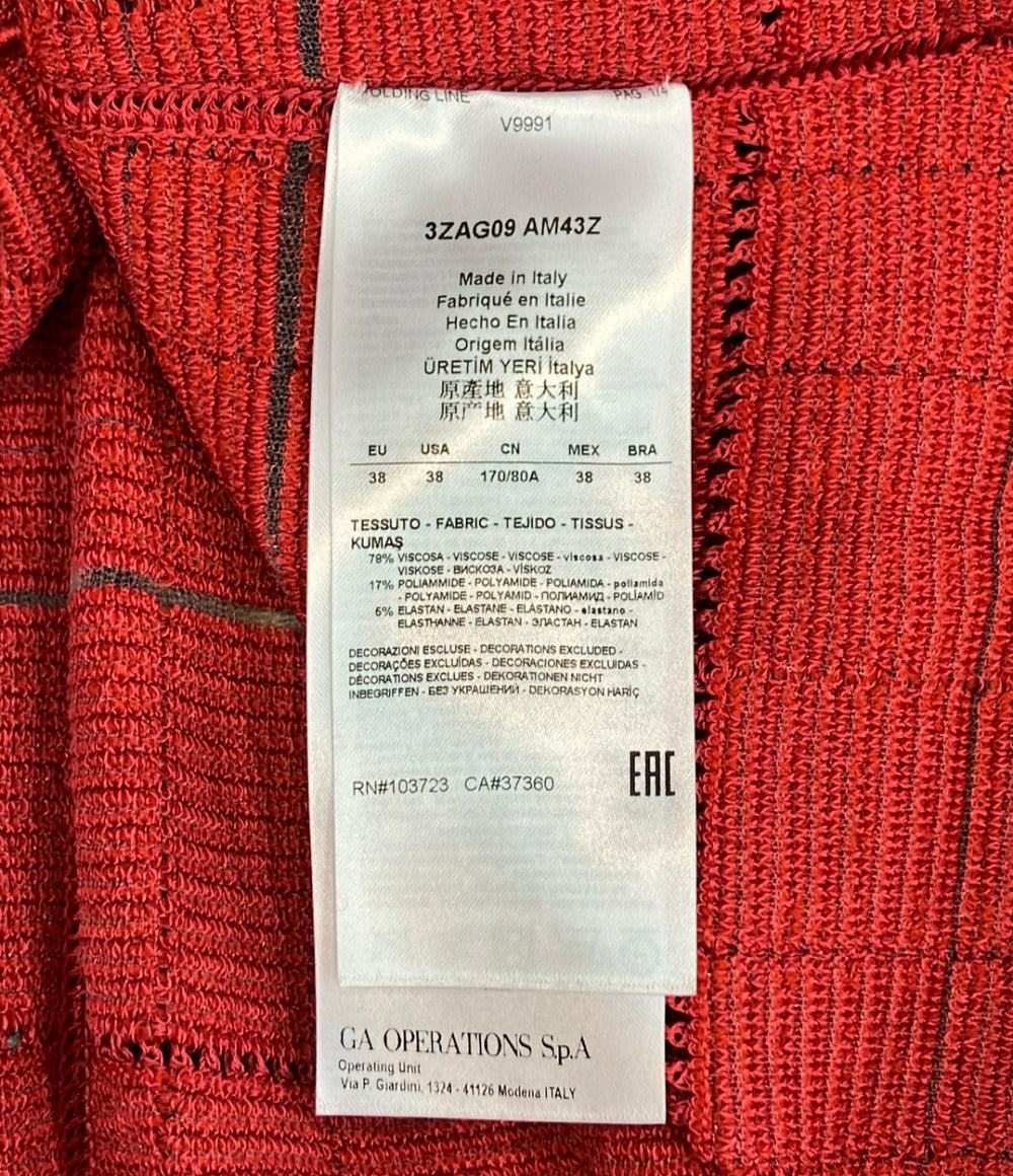 美品 GIORGIO ARMANI ジャケット 3ZAG09 AM43Z レディース SIZE 38 (S) ジョルジオアルマーニ