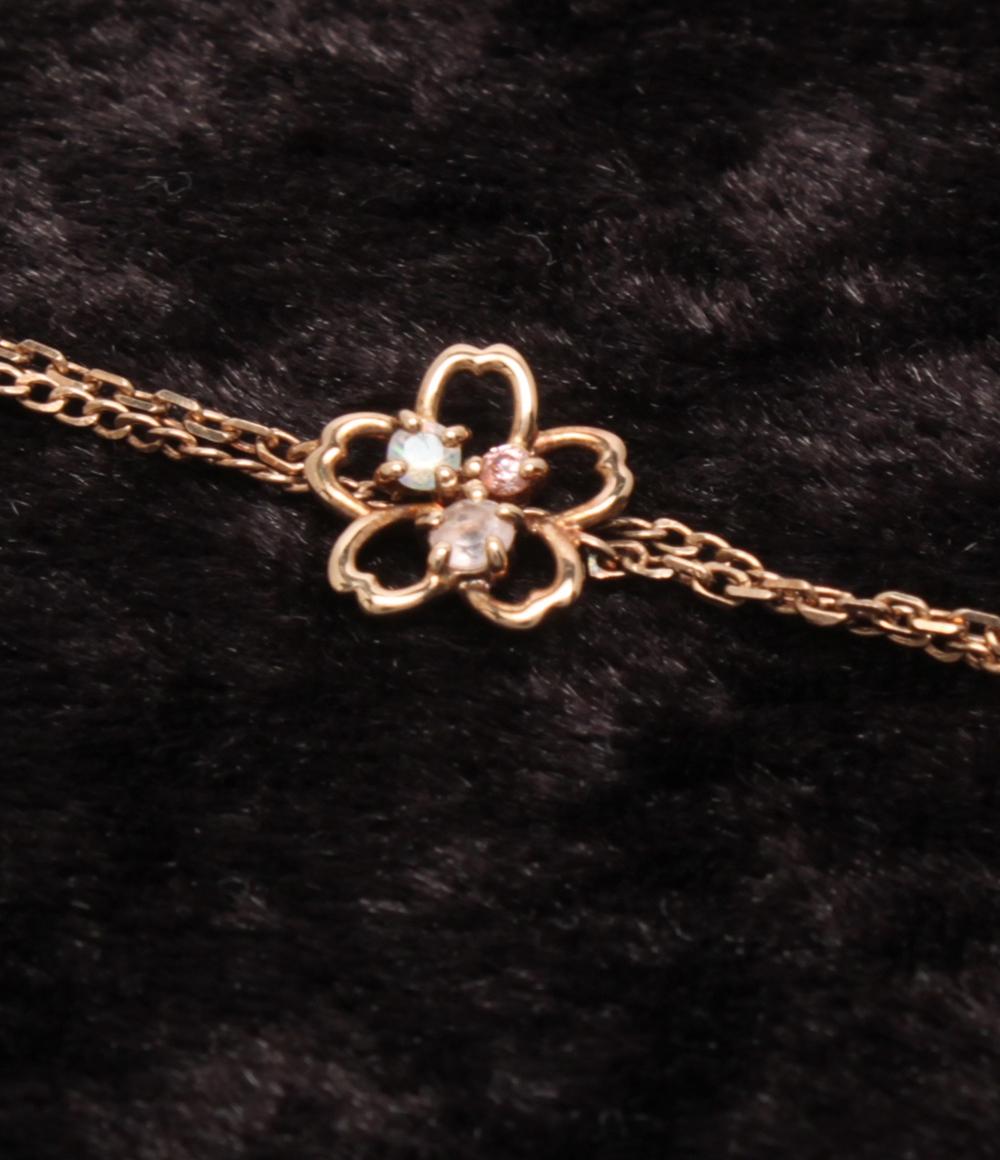 カナルヨンドシー 2連ブレスレット SV ムーンストーン レディース canal4℃