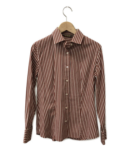 ロロピアーナ  長袖シャツ ストライプ柄      レディース SIZE 40 (M) Loro Piana