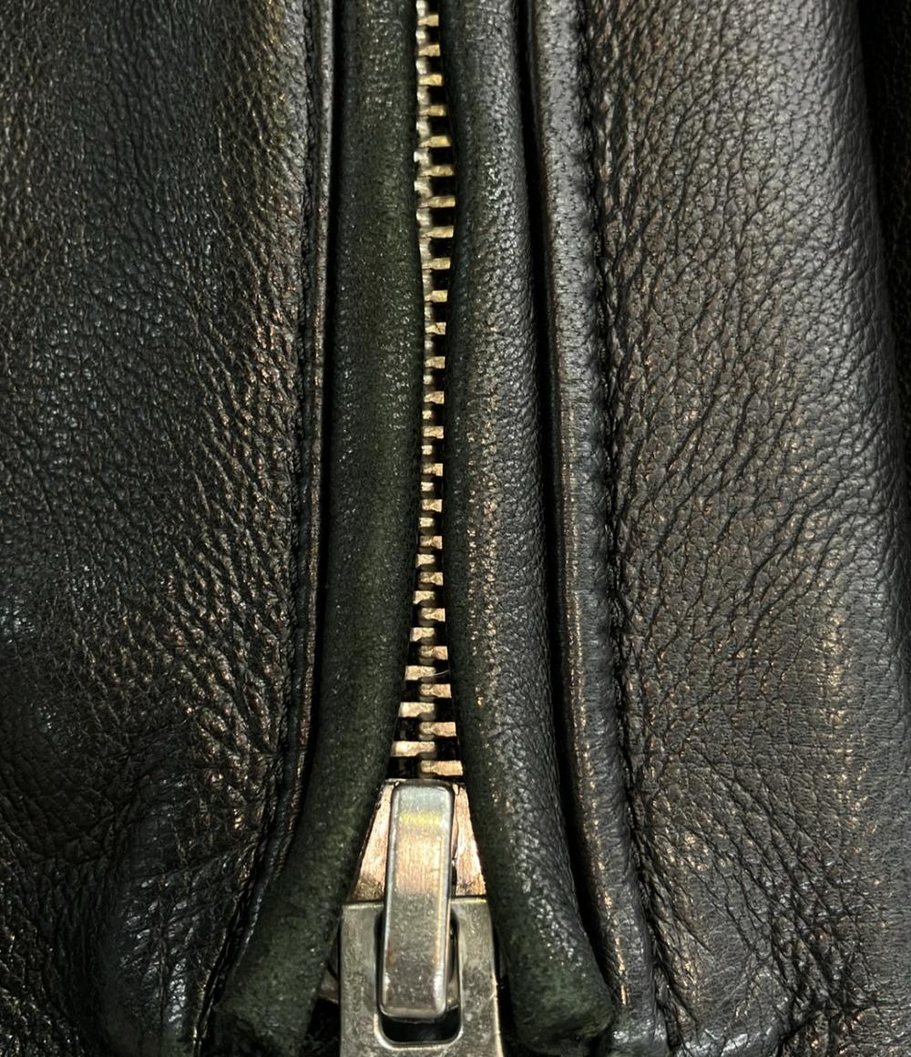 ACNE STUDIOS レザー ダブル ライダースジャケット NATE CLEAN 2AG156 メンズ SIZE 44 アクネ ストゥディオズ