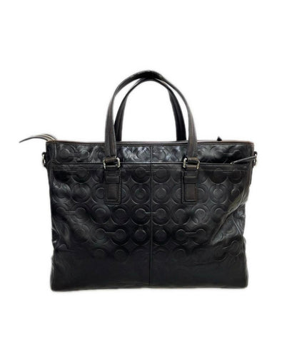 COACH トートバッグ ショルダーバッグ 2WAY 斜め掛け オプアート 70253 レディース コーチ